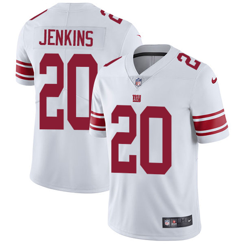 Nike Giants #20 Janoris Jenkins White Men's Stitched NFL Vapor Untouchable Limited Jersey